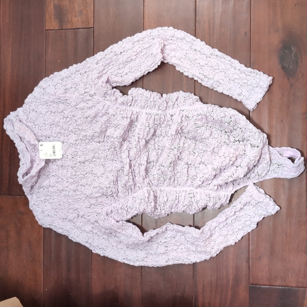 Free People lilac bodysuit